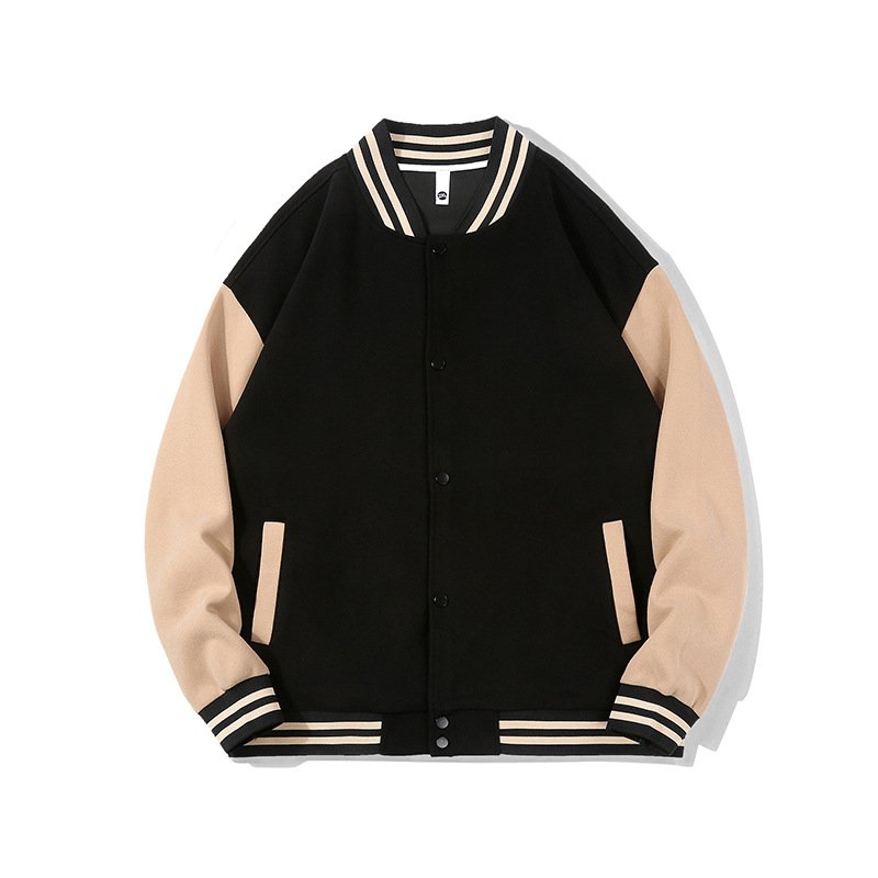 Wholesale Satin Bomber Baseball Winter Jacket Men Jacket Custom Embroidery Men's Baseball Jacket