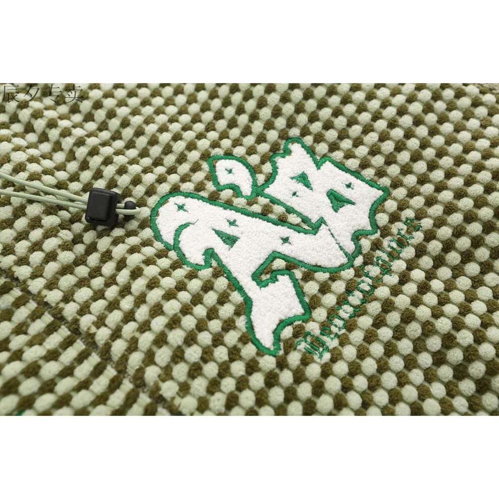 Heavy weight drawstring outdoor jackets chenille embroidery zip up jacket windbreaker plus size men's jackets