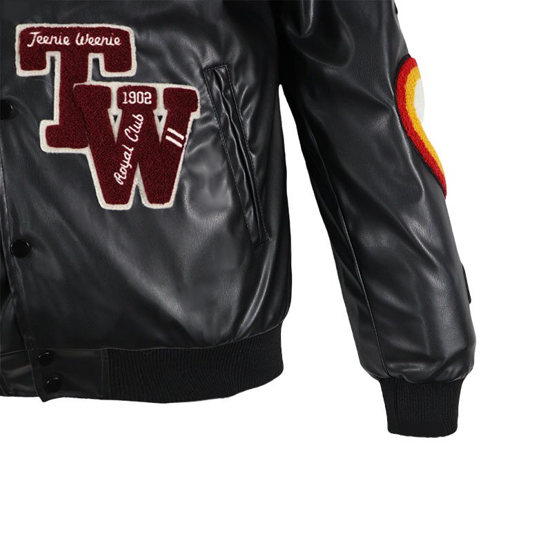 2024 Hottest Models Men's Varsity Leather Jacket Custom Embroidery Chenille Patch Jacket for Men Custom Logo Men's Clothing