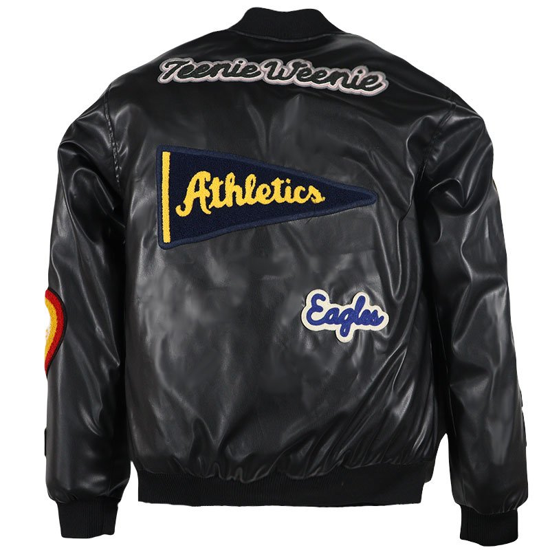2024 Hottest Models Men's Varsity Leather Jacket Custom Embroidery Chenille Patch Jacket for Men Custom Logo Men's Clothing