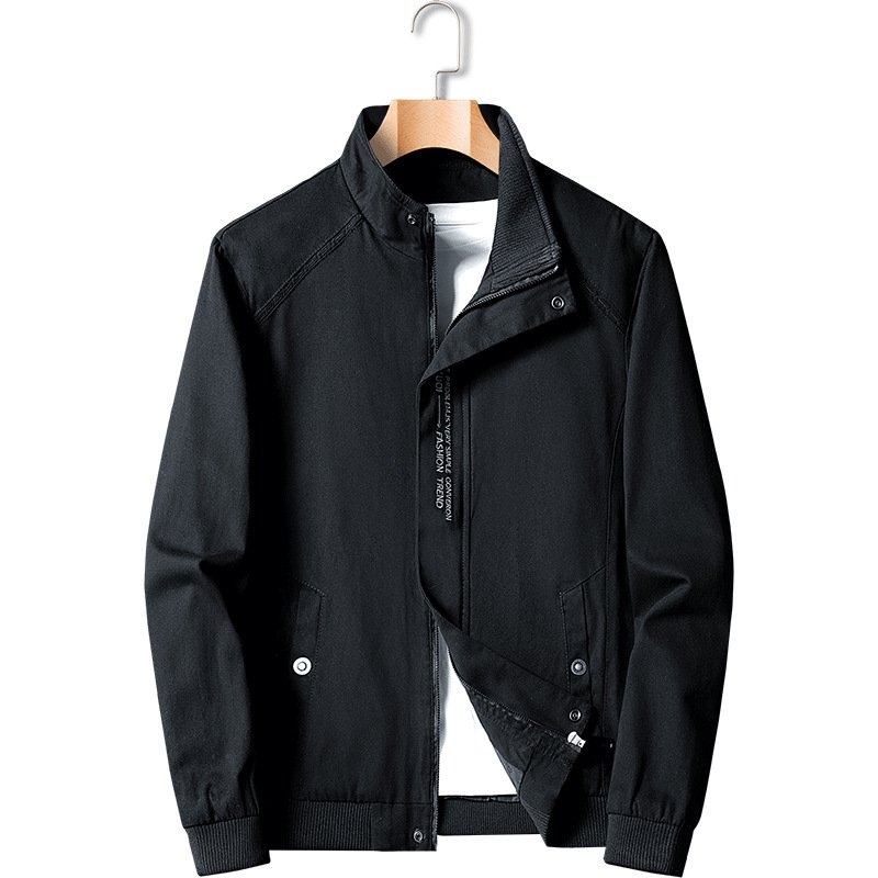 Men's Jackets Casual Baseball Collar clothing fashion man coat Loose Design Zipper men's coats