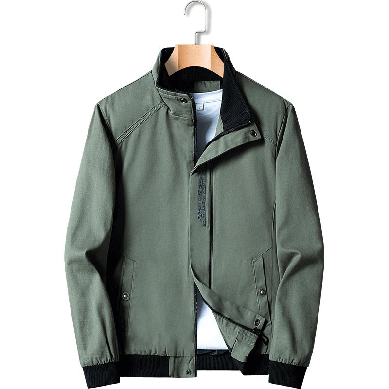 Men's Jackets Casual Baseball Collar clothing fashion man coat Loose Design Zipper men's coats