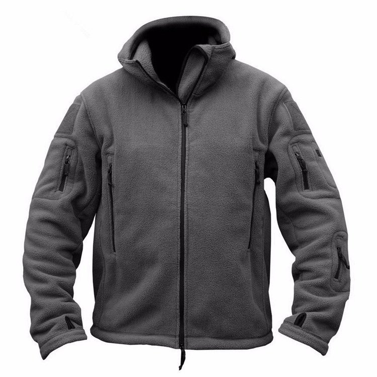 men's sport warm fleece hooded outdoor adventure plus size men's jackets