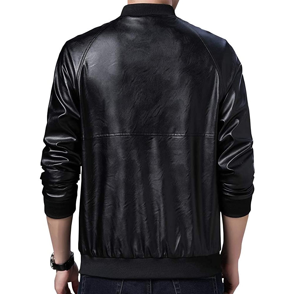 New Design Wholesales Price New Men's New Fashion Leather Coat men jackets winter thick leather jacket for men