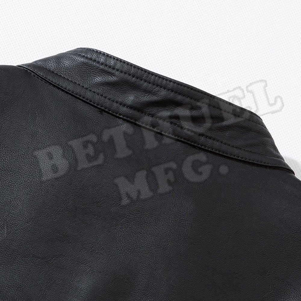 PU High Quality Leather Jacket Motorcycle 5XL Men's Jackets Black Outwear Male Leather Jacket For Men