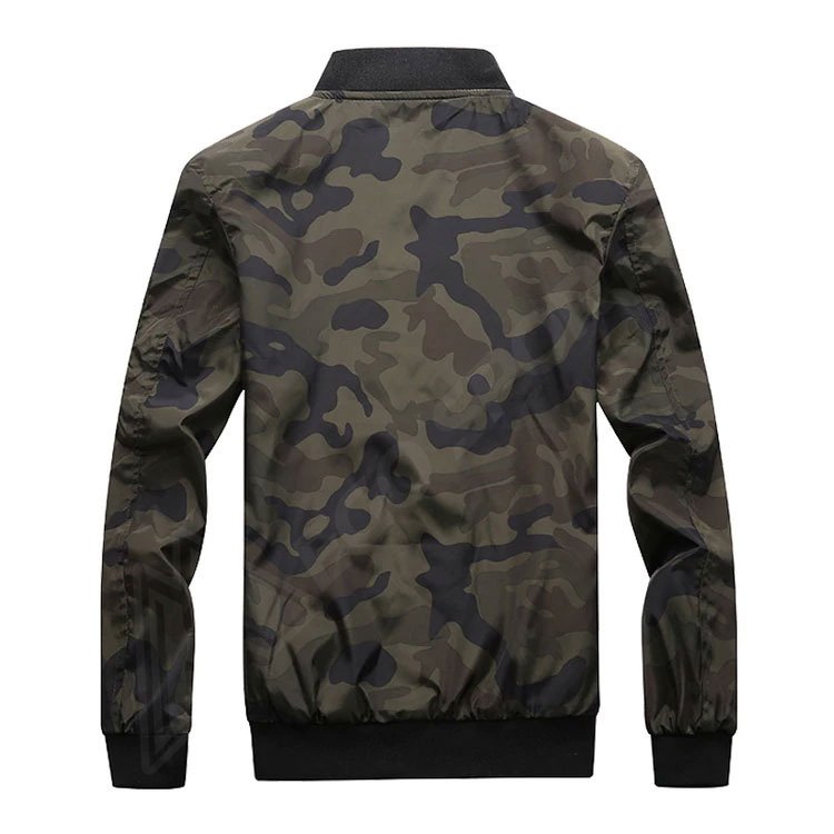 OEM Ribbed hem cuffs down feather fully padded down jacket Men's Navy Blue Carn Baffle Full Zip Sweater Jacket