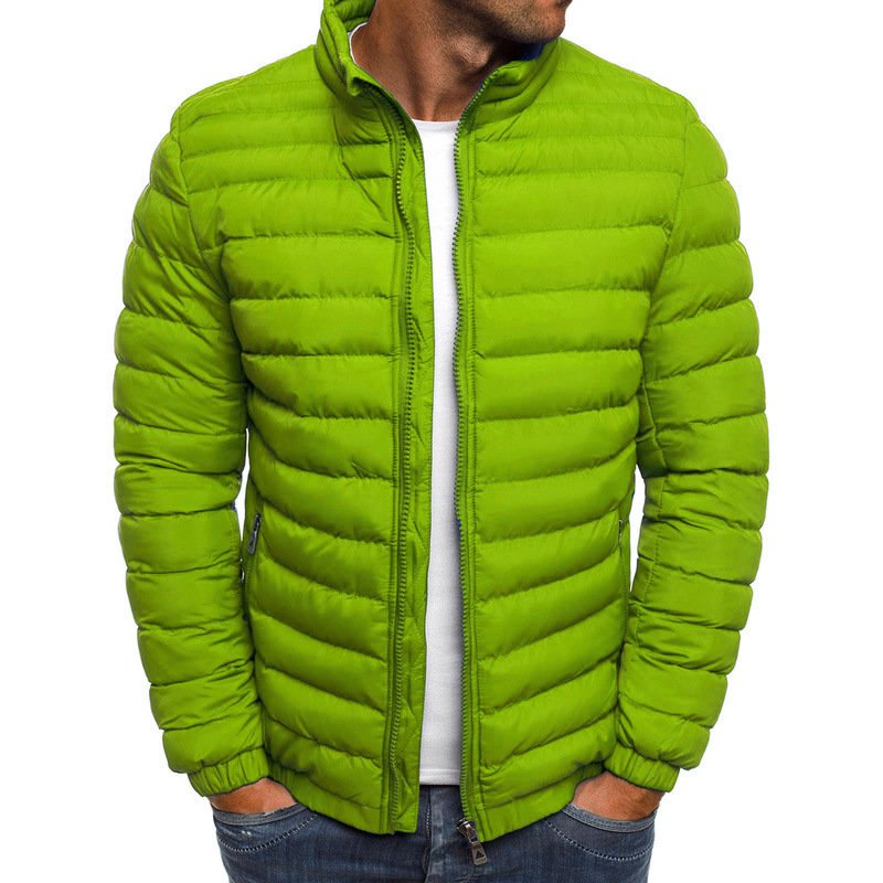PASUXI Custom Logo Wholesale Light Warm Black Hooded Winter Puff Filled Down Puffer Cotton Jackets Coat For Men
