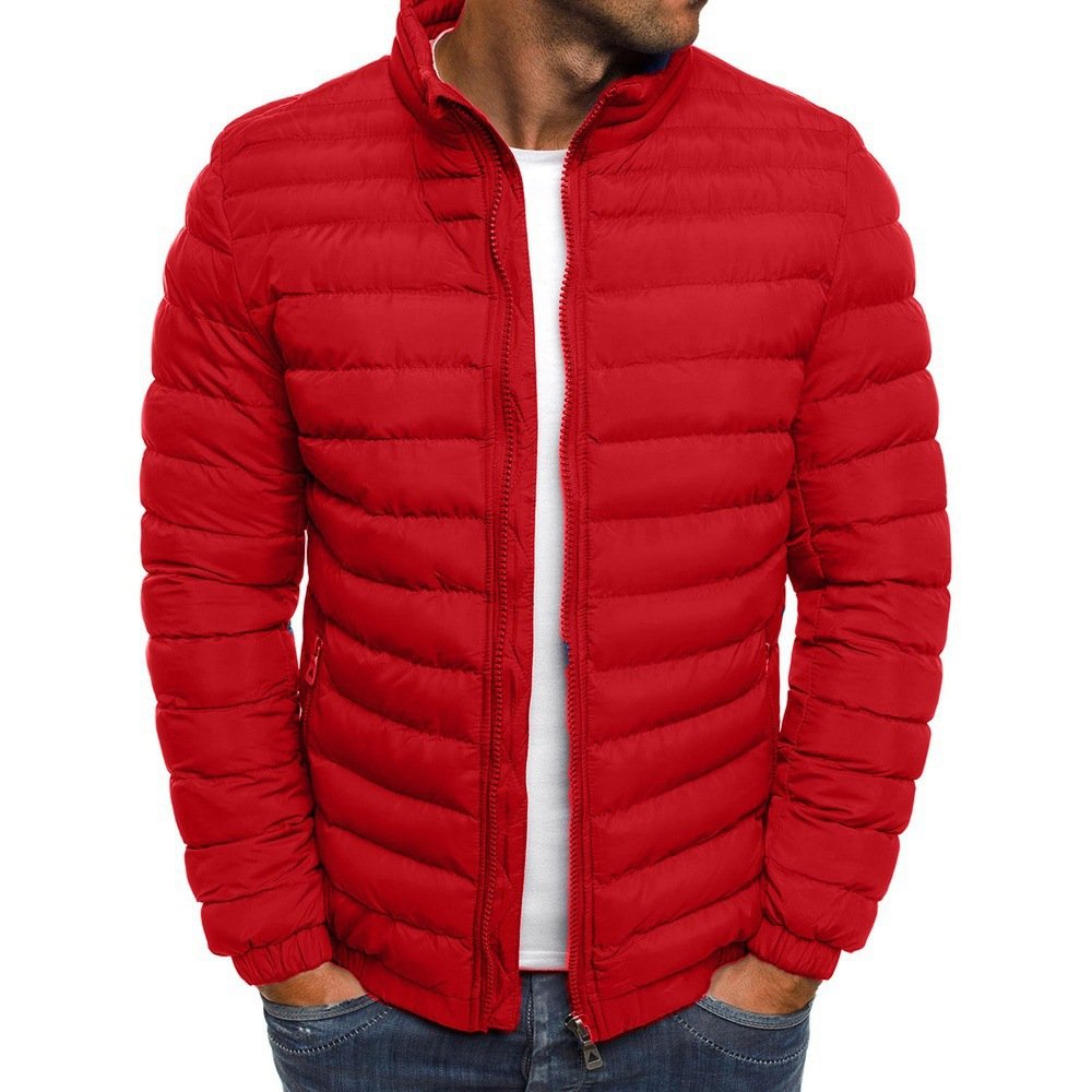 PASUXI Custom Logo Wholesale Light Warm Black Hooded Winter Puff Filled Down Puffer Cotton Jackets Coat For Men