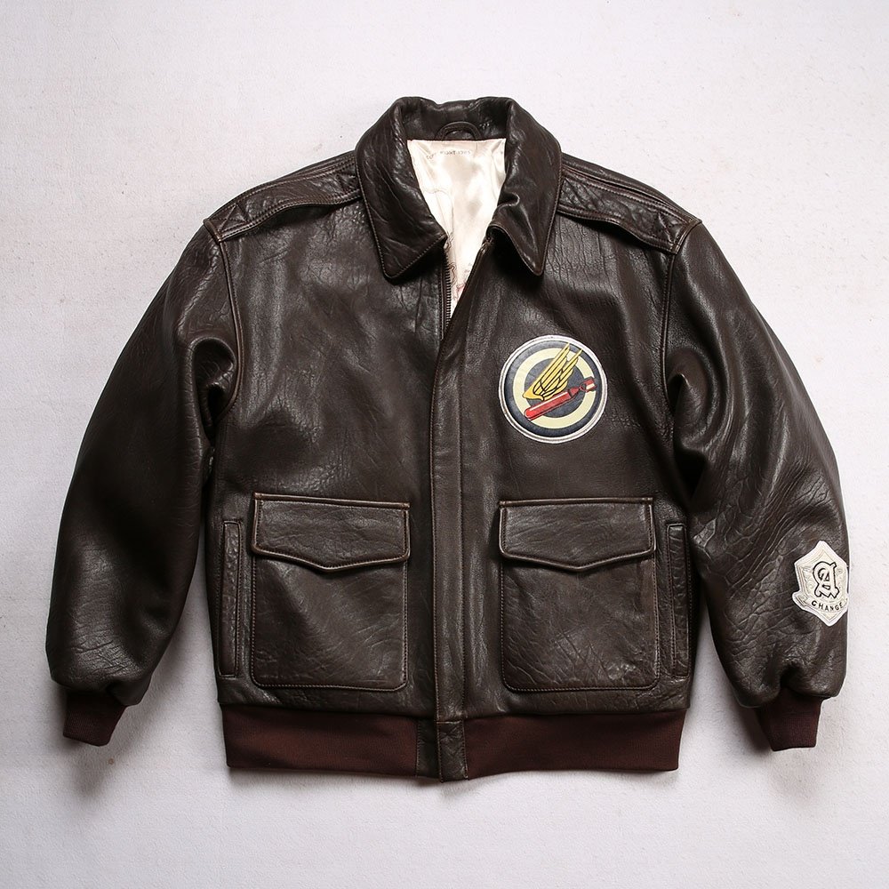 Customized high fashion Winter US Genuine Leather Bomber Jacket plus size men's casual Italian thickened sheepskin jackets
