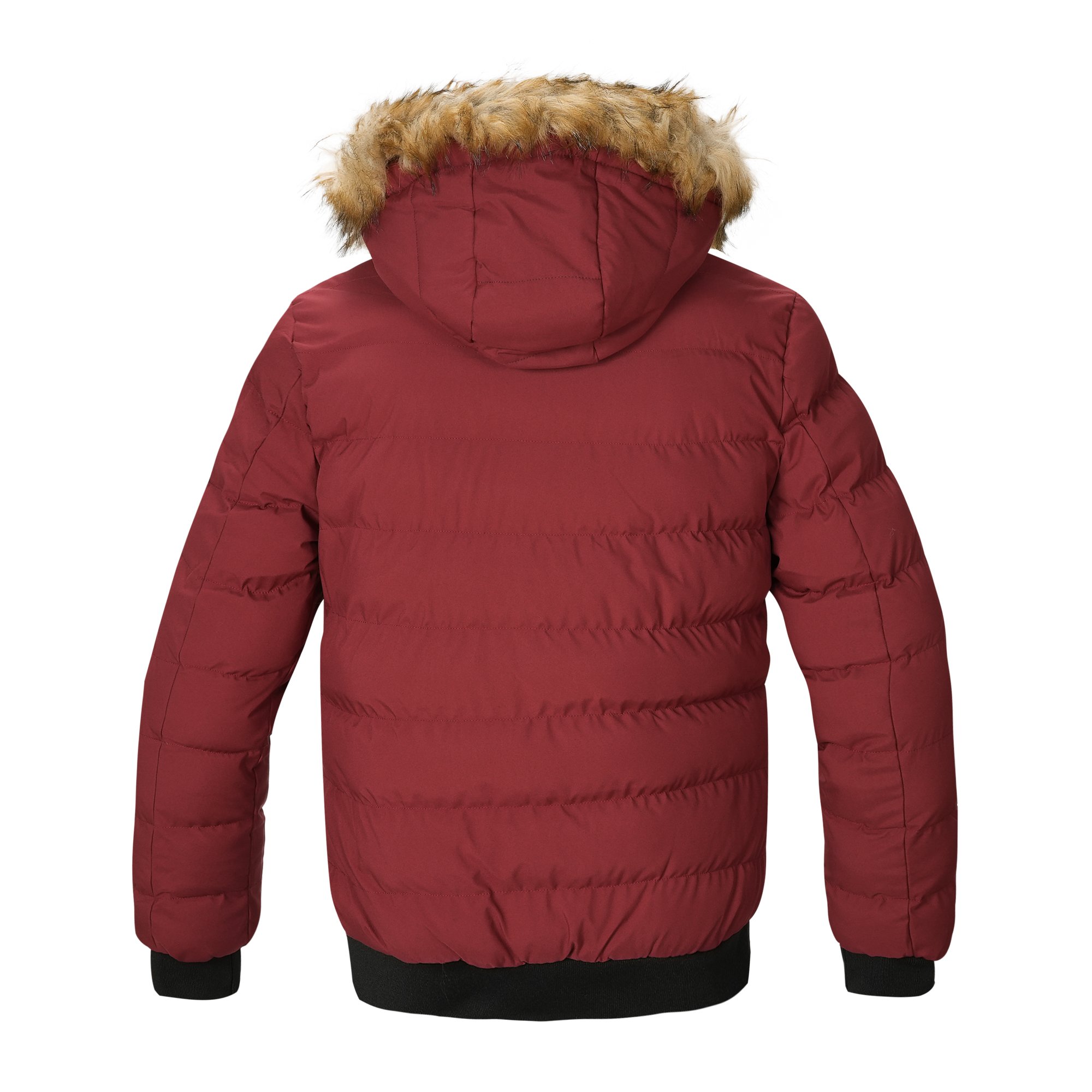Winter Men's Plus Size Loose Cotton Coat Padded Thick Puffer Padded Coat OEM Logo Bubble Jacket