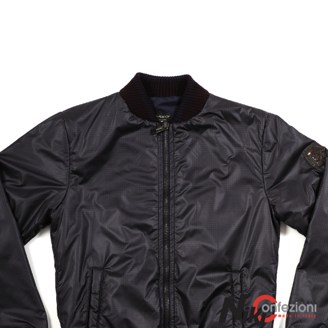 Premium Quality Made in Italy Man Jacket Slim Fit all sizes available Sporty Style with Zip Custom Logo