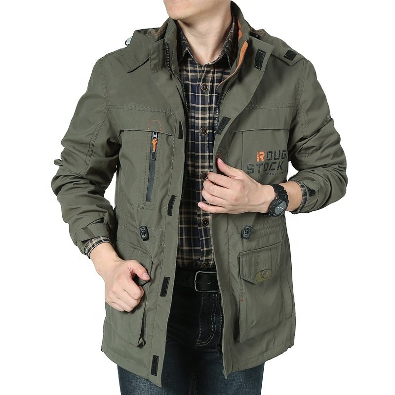 hot selling Casual Wear multi-pocket Mens Jacket