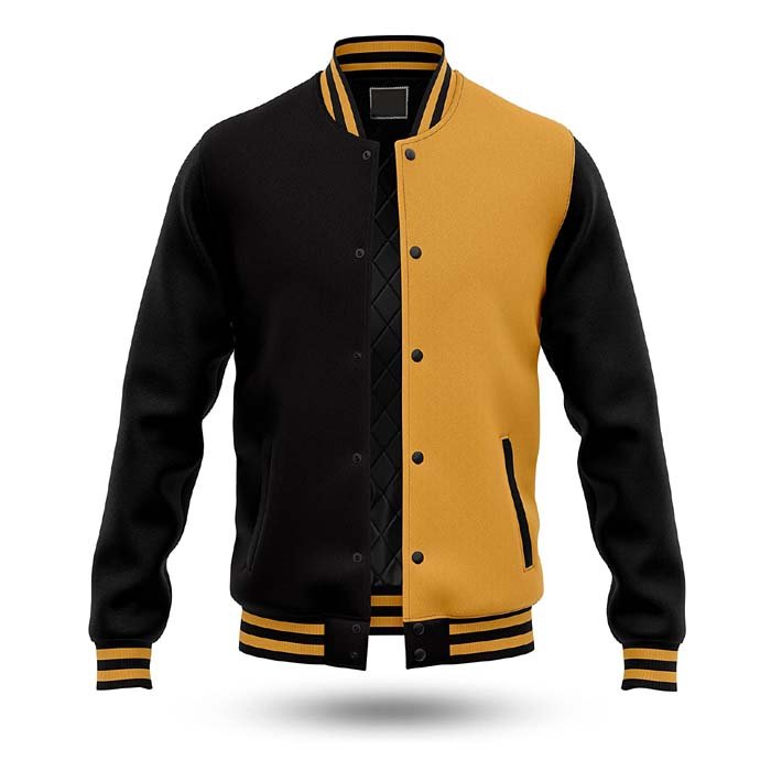 Custom varsity jackets genuine leather sleeves Baseball Letterman Bomber School College University Wool