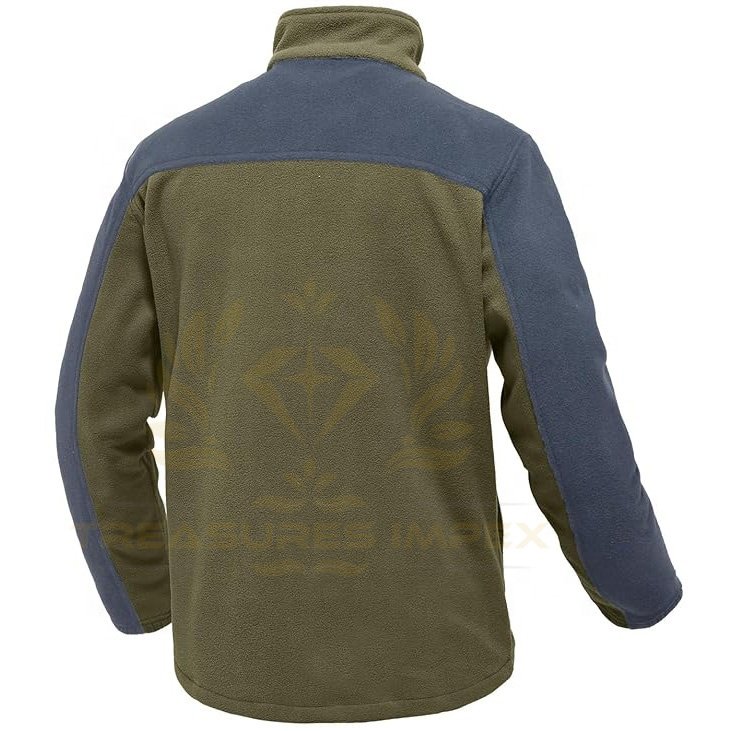 Polar Fleece Jacket Work Wear Customize Men Cheap Sherpa Jacket Warm Winter Full Sleeves Zipper Jacket