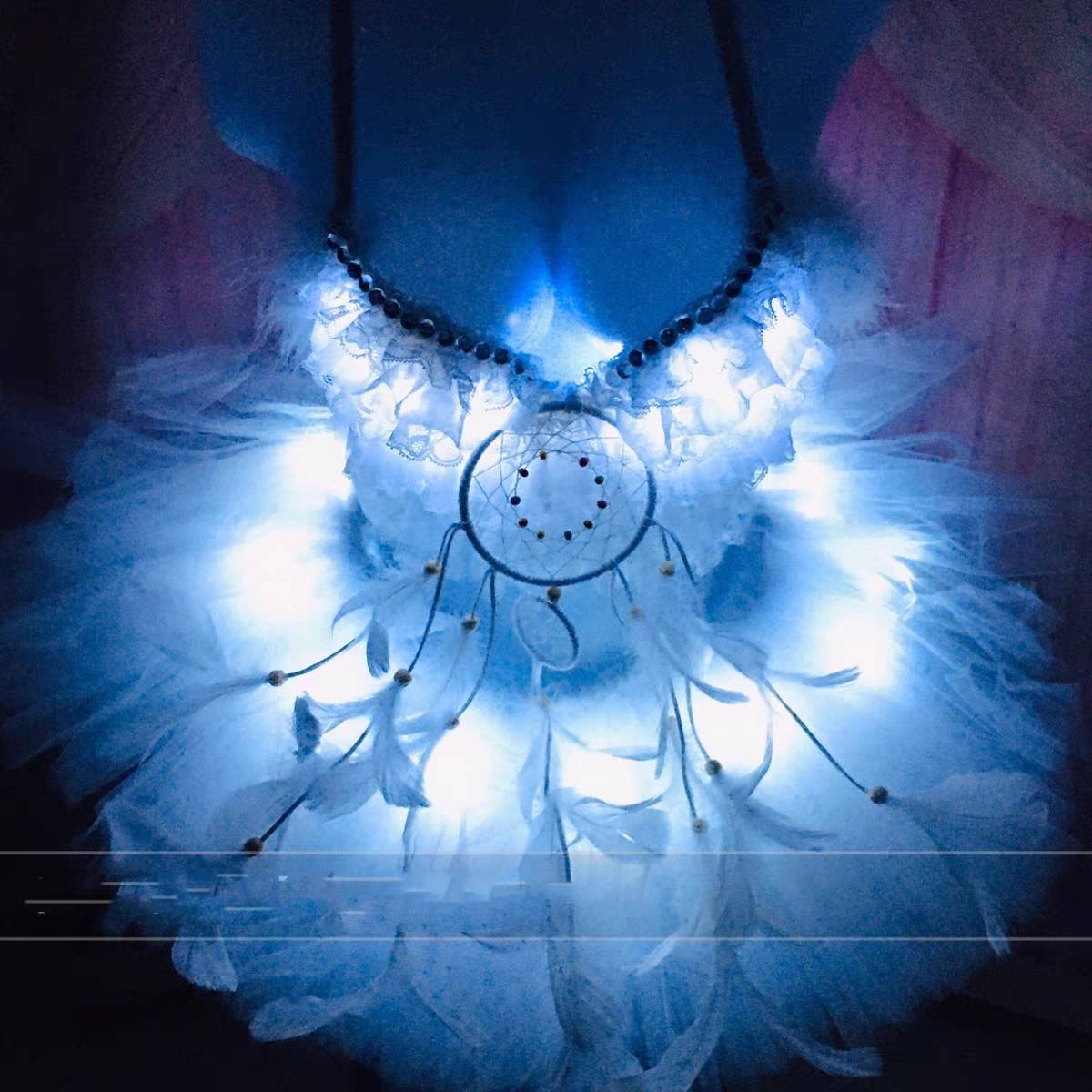 Dream Catcher Ravebra Luminous Server Jumping Deloma Set Flush Fat Feather Drain LED Luxury Performance Services