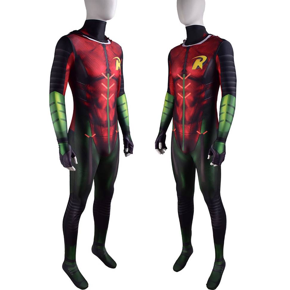 Cross -border clothing DC comic hero Robin Robin clothes stage service performance service Halloween cosplay