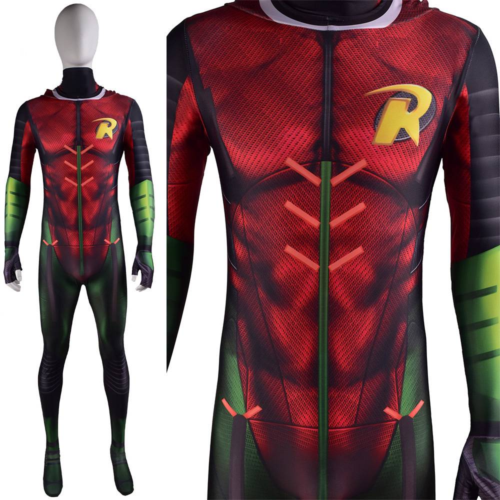 Cross -border clothing DC comic hero Robin Robin clothes stage service performance service Halloween cosplay