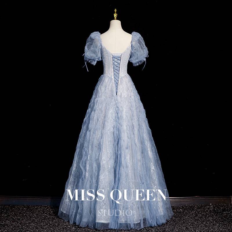 Missqueen sweetly bubble sleeves toasting suit
