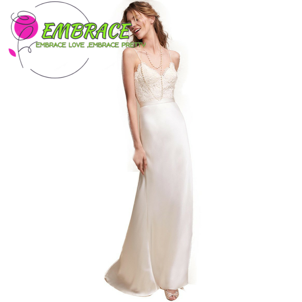 Spring new camisole to show the fairy, simplicity performance light wedding dress EVENING DRESS