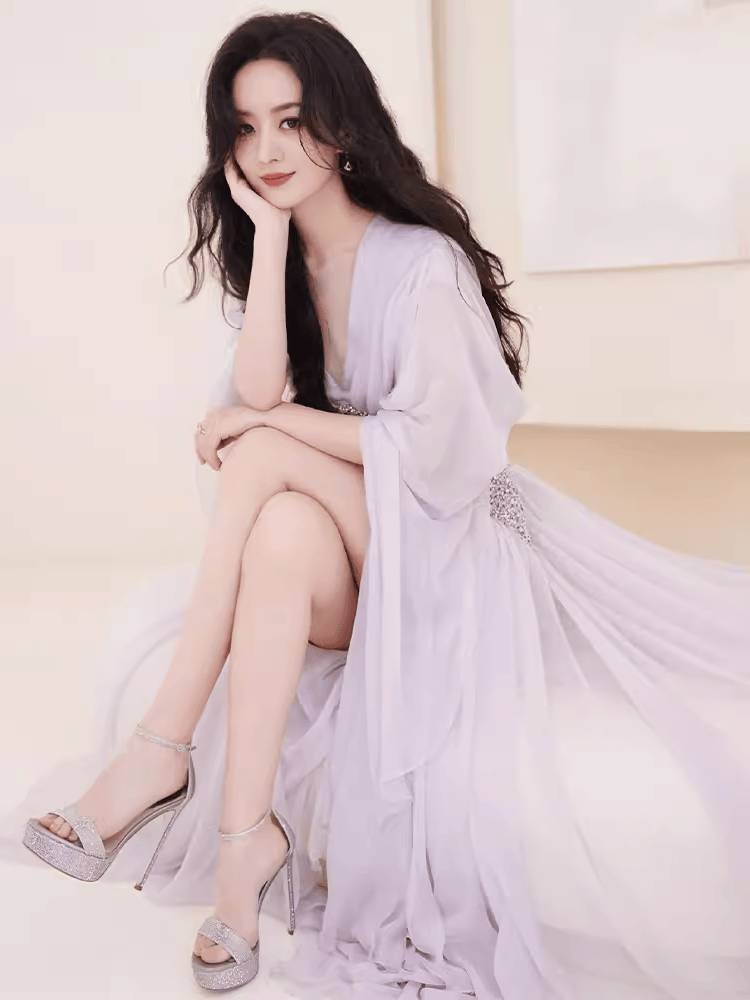 Dress dress evening dress long niche high -end temperament