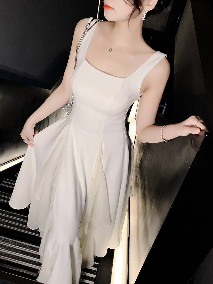 Heavy Industry High -Ding evening dress high -level sensory French dress