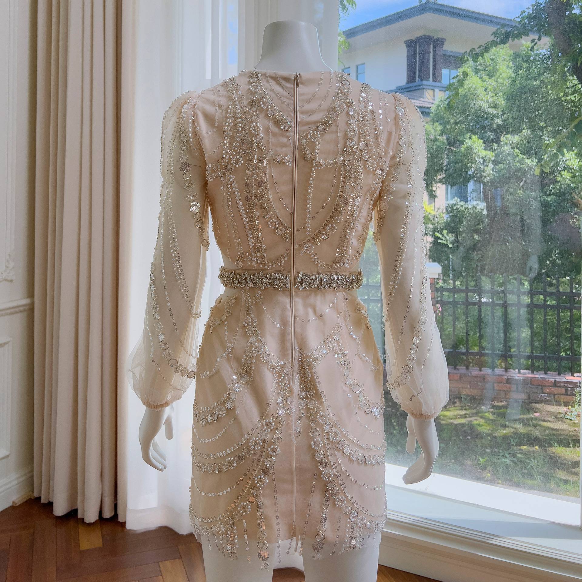 Birthday party Monthly Conference Advanced Feeling Wedding Skirt Light luxury high -end high -end high -profile high -definition temperament evening dress