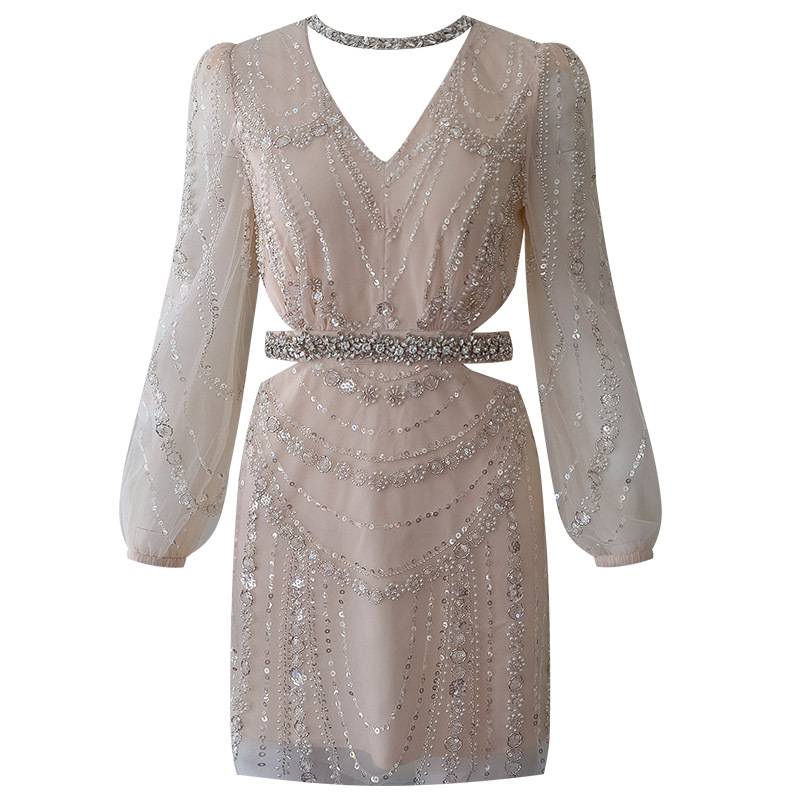 Birthday party Monthly Conference Advanced Feeling Wedding Skirt Light luxury high -end high -end high -profile high -definition temperament evening dress