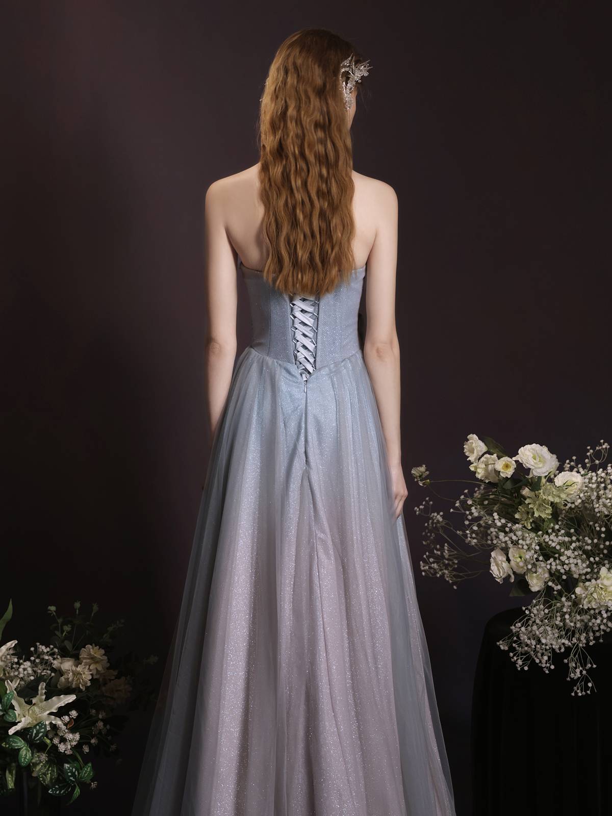 Meo Heavy Industry Light luxury Gradient Fairy Evening Dress