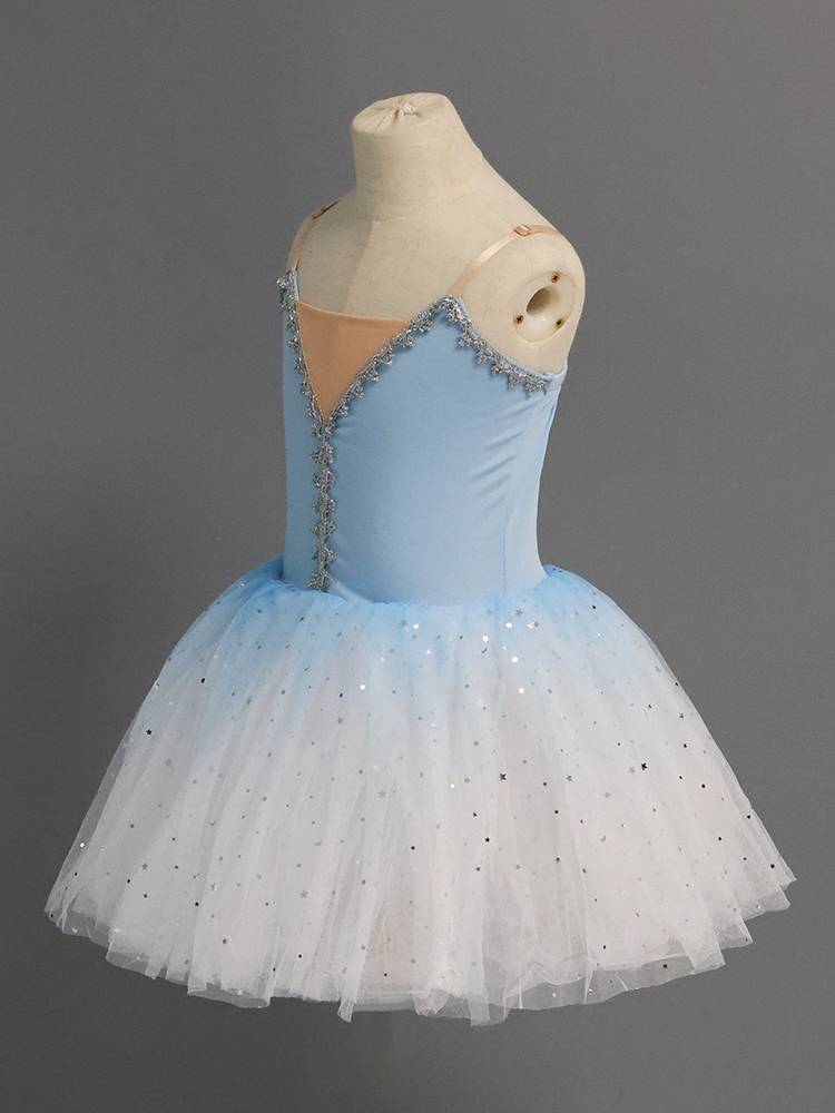 AOL new children's ballet performance service girl cute ballet long yarn skirt adult performance dance service