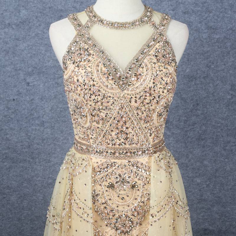 Low -back fish tail is thin temperament evening dress