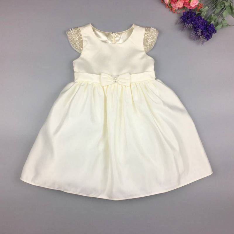 2018 new children's princess skirt exquisite handmade beaded girl dress skirt flower girl skirt performance clothes