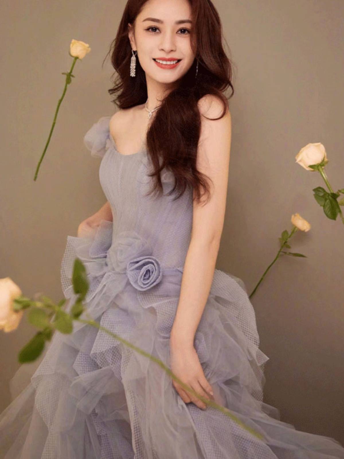 Sexy suspender temperament elegant dress