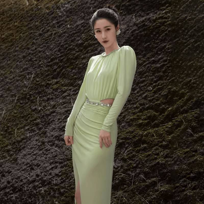 Evening service skirt ladies temperament high -end