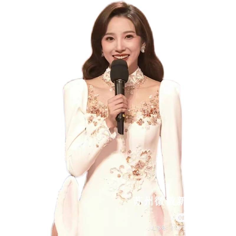 High -end evening dress new banquet temperament celebrit