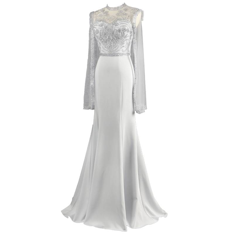 Gray Simple Favorite Fairy Skirt photo evening dress