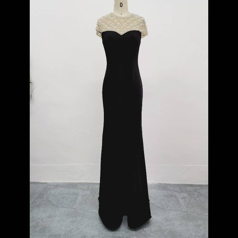 High -end fishtail evening dress temperament banquet light luxury high -level senior sense host performed evening dress girl skirt