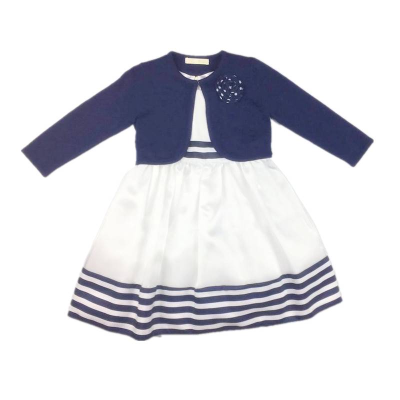 Children's dress skirt Tibetan striped naval style girl princess skirt plus shawl covers performance suit