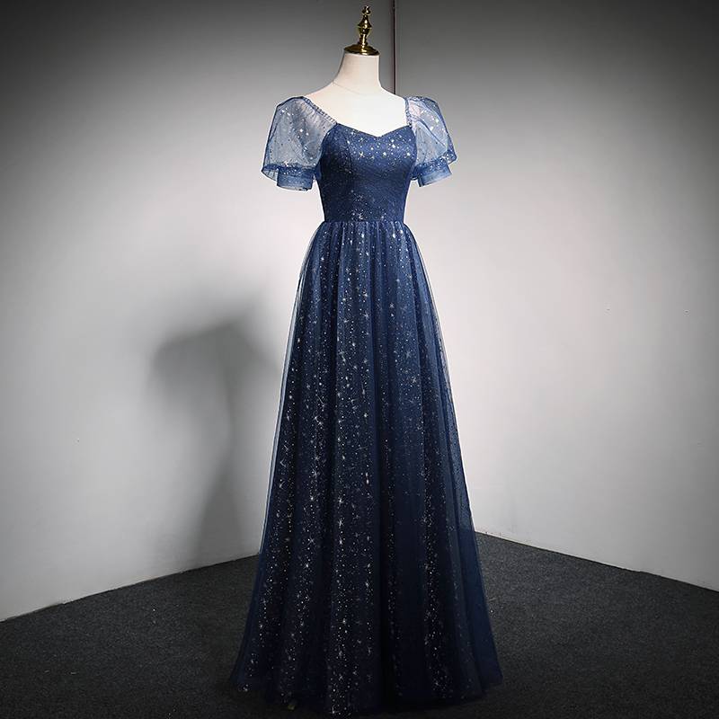 New Fairy High -end French French Banquet Evening Dress