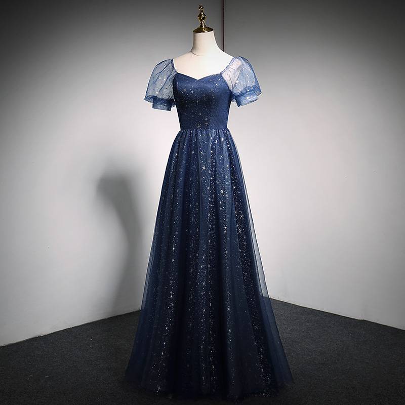 New Fairy High -end French French Banquet Evening Dress