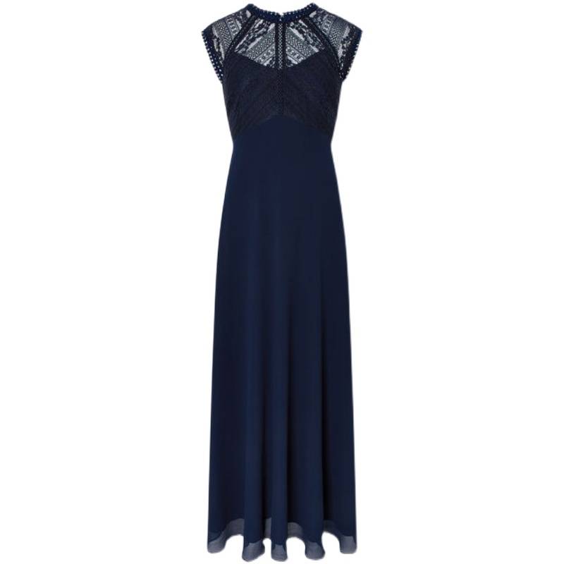 Totor long lace sleeveless dress dress