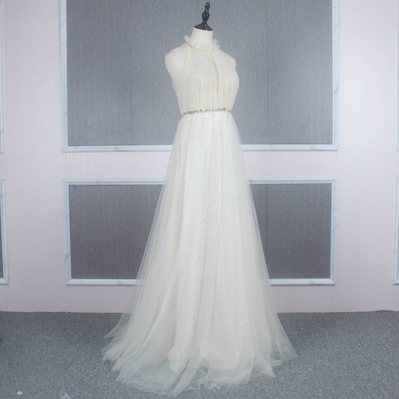 0 new temperament fairy performances host dress skirt