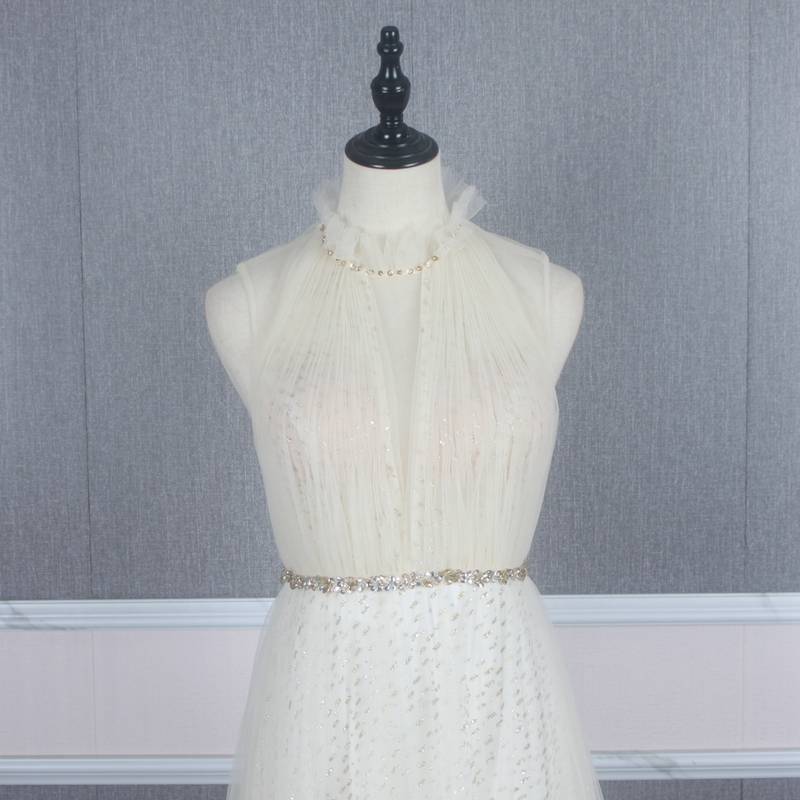 0 new temperament fairy performances host dress skirt
