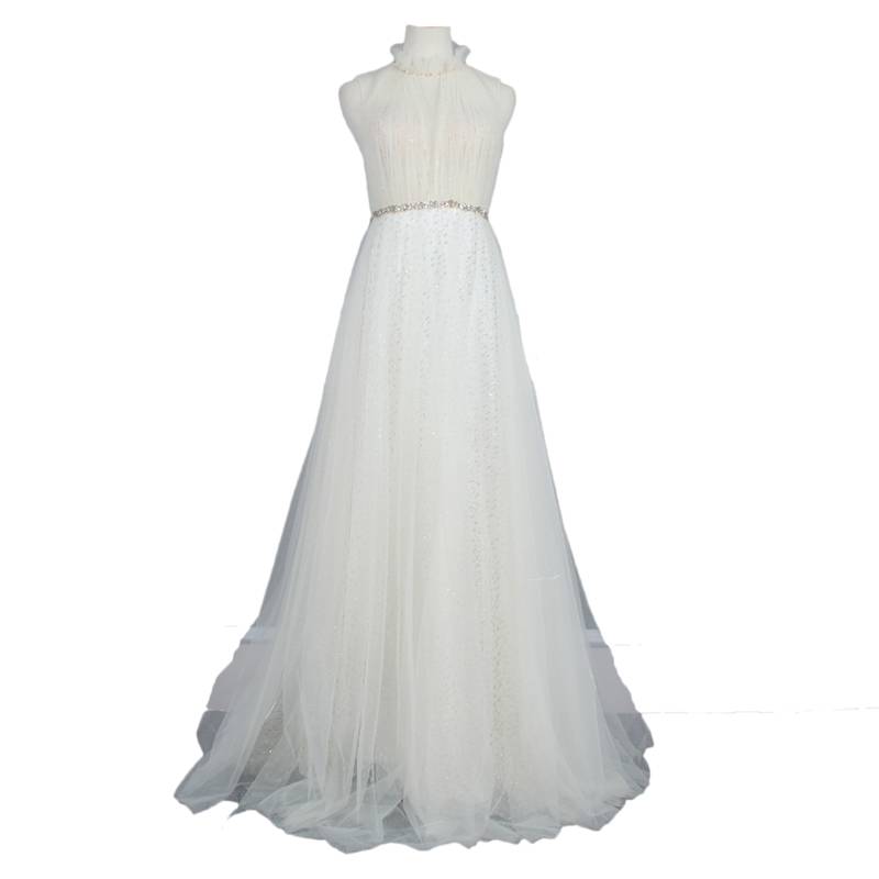 0 new temperament fairy performances host dress skirt