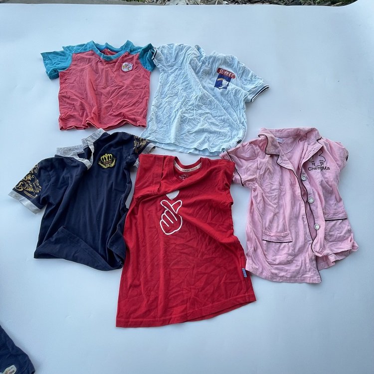 second hand baby boys and girls thrift kids bulks of used clothes