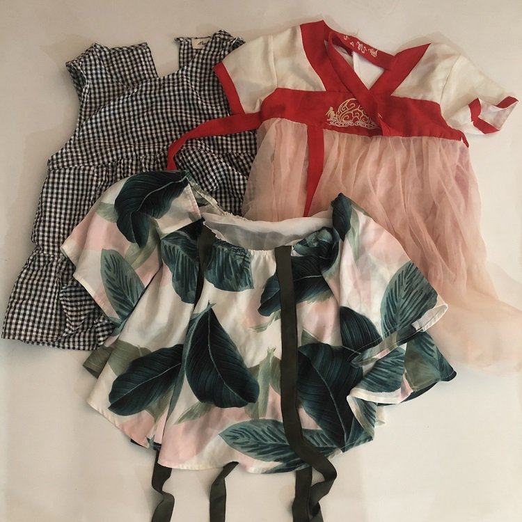 second hand baby boys and girls thrift kids bulks of used clothes