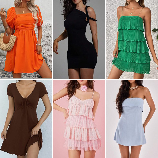 Second-hand summer dress women dress top package of second-hand clothing