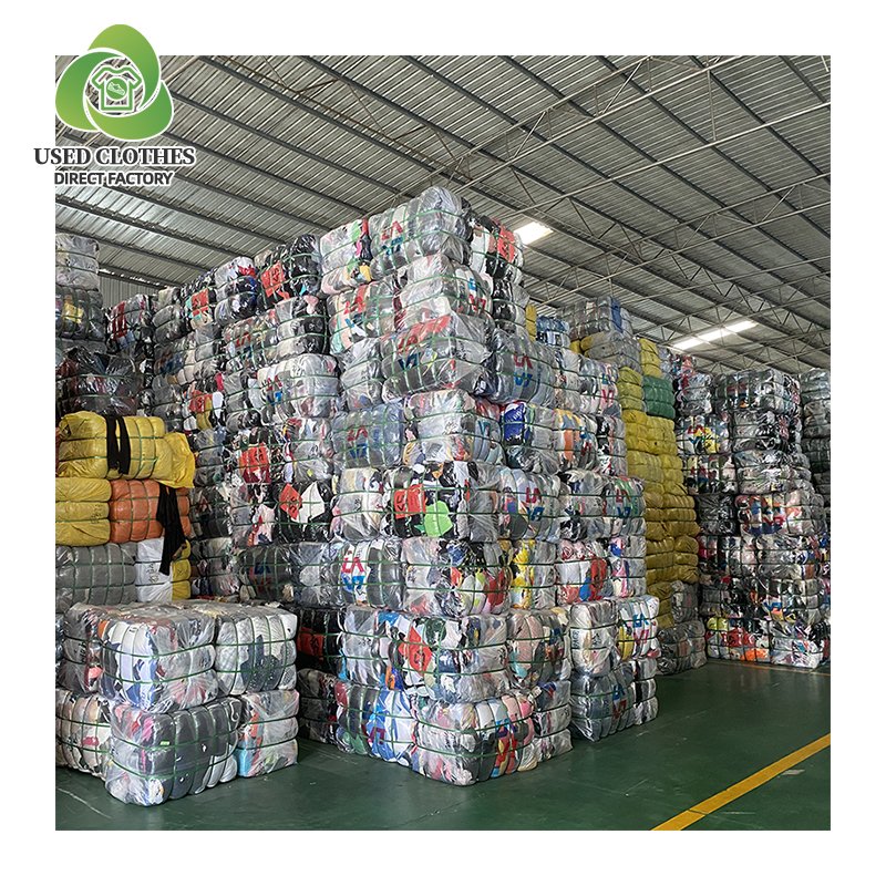 Hissen Top Grade A Quality Ropa Usada Second Hand Clothes Wholesale Import Container Thrift Original Branded Bale Used Clothes