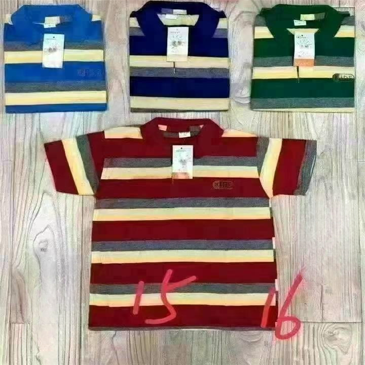 Summer Boys Polo Shirts Kids Cotton Short-Sved T-Shirt Cartoon Printed Blouses 3-5 Years Old Children Apparel Stock