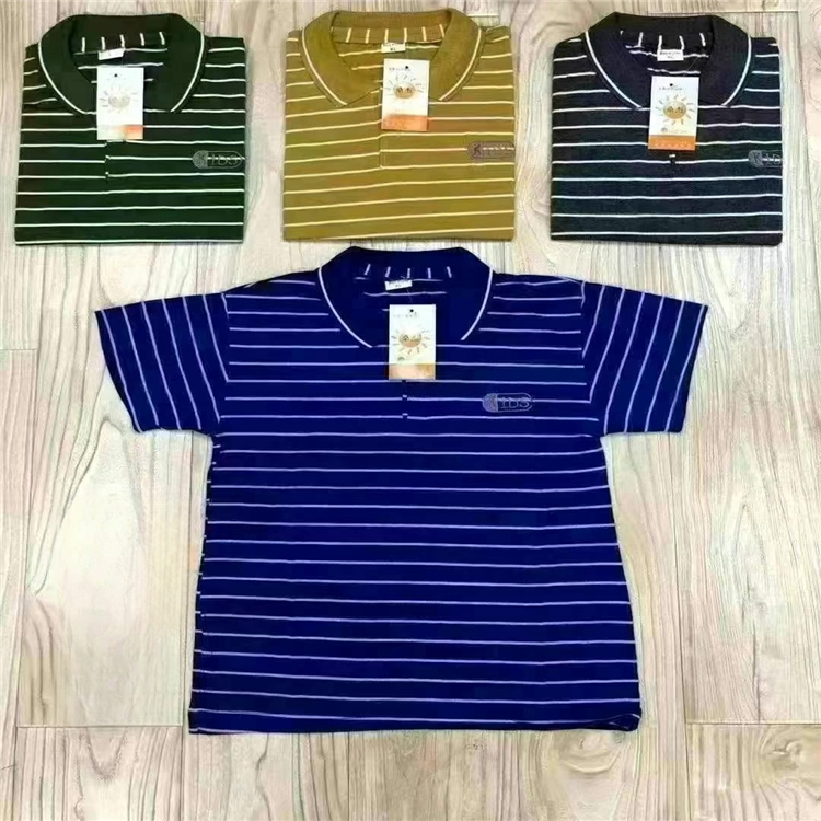 Summer Boys Polo Shirts Kids Cotton Short-Sved T-Shirt Cartoon Printed Blouses 3-5 Years Old Children Apparel Stock