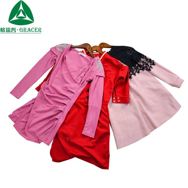 New arrivals buy used clothes bulk vintage dress secondhand clothes in UK